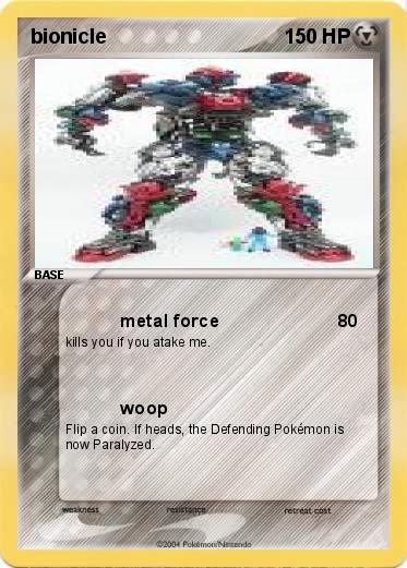 Pokemon bionicle