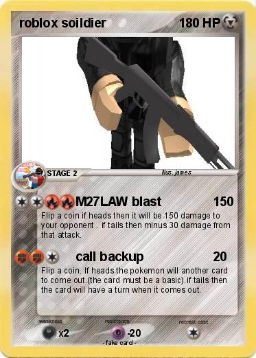 Pokemon roblox soildier
