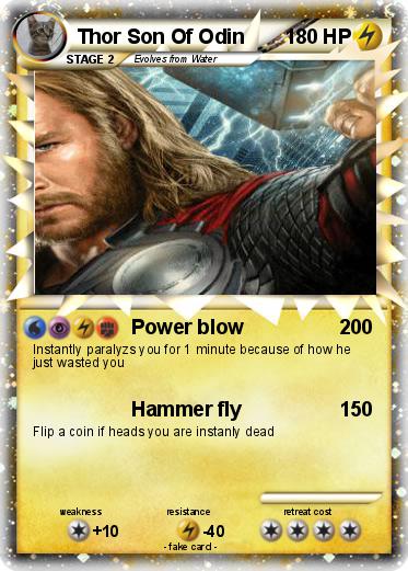 Pokemon Thor Son Of Odin