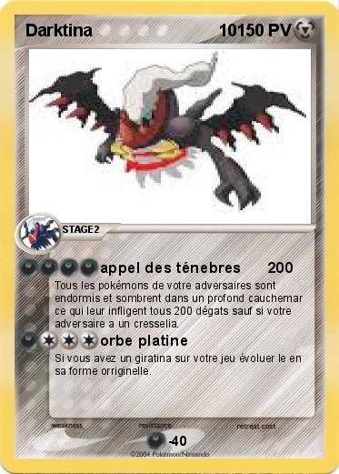 Pokemon Darktina                           10