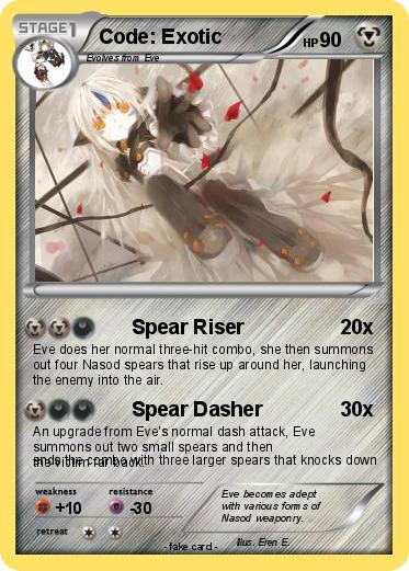 Pokemon Code: Exotic