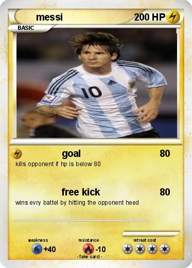 Pokemon messi