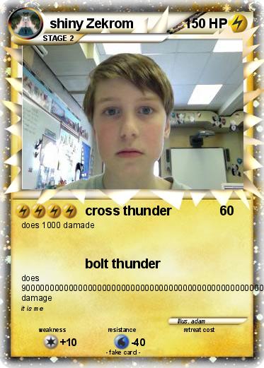 Pokemon shiny Zekrom