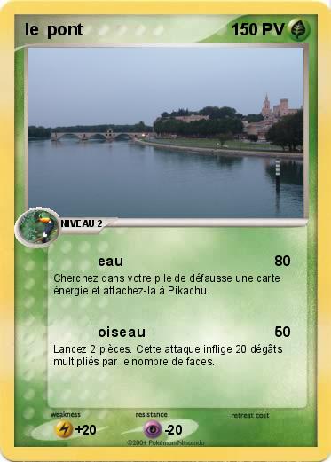 Pokemon le  pont