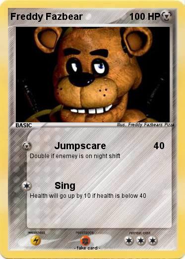 Pokemon Freddy Fazbear