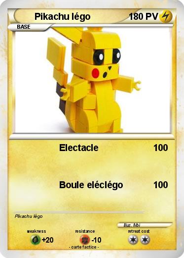 Pokemon Pikachu légo