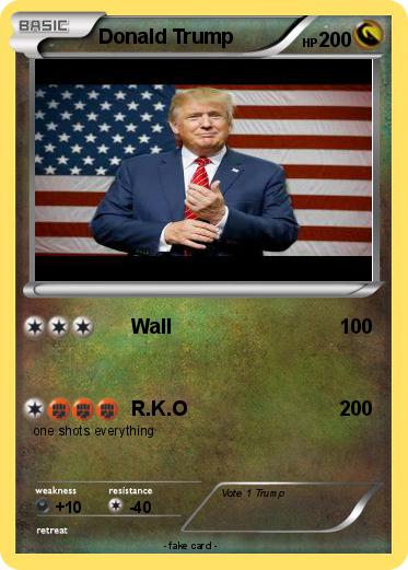 Pokemon Donald Trump