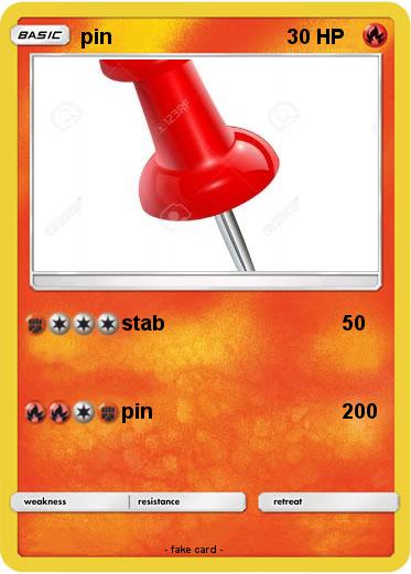 Pokemon pin