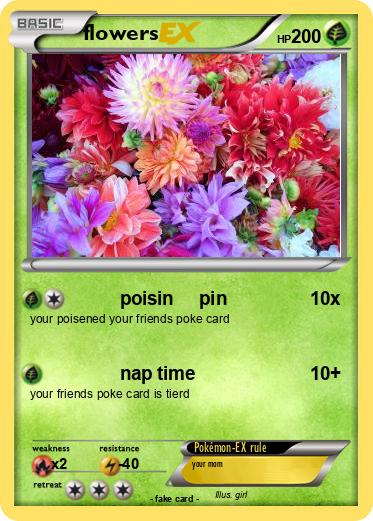 Pokemon flowers