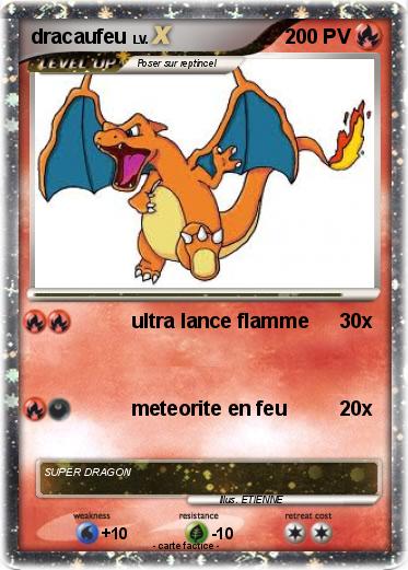 Pokemon dracaufeu