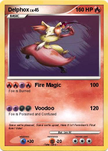 Pokemon Delphox