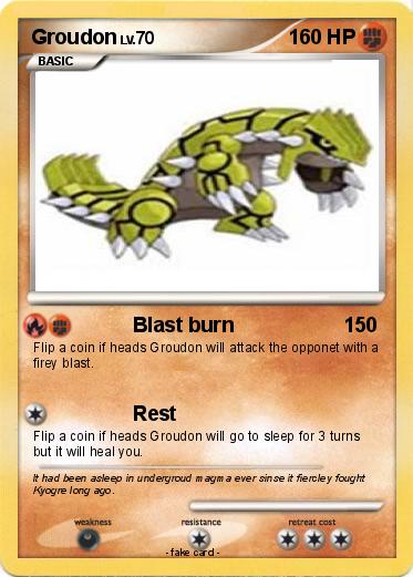 Pokemon Groudon