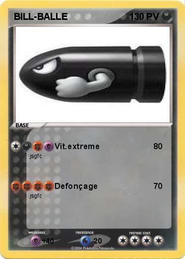 Pokemon BILL-BALLE