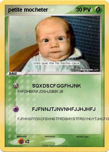 Pokemon petite mocheter