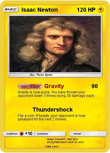 Pokemon Isaac Newton