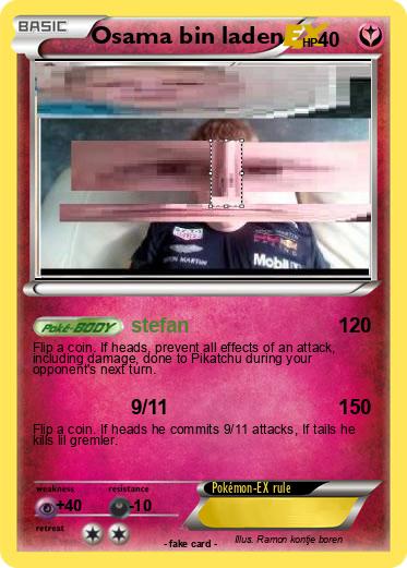 Pokemon Osama bin laden