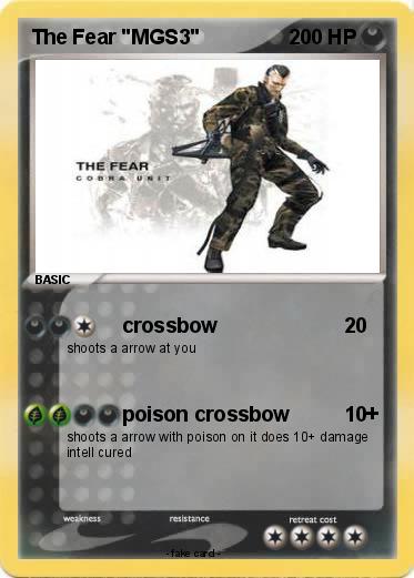 Pokemon The Fear "MGS3"