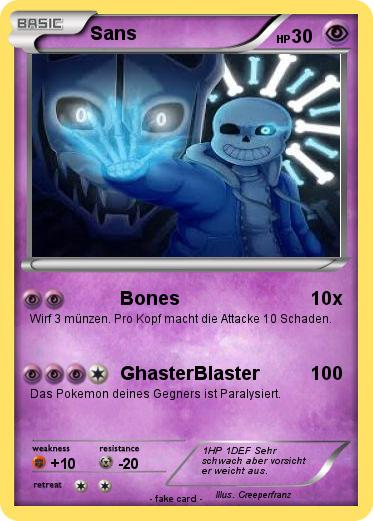Pokemon Sans