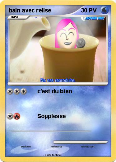 Pokemon bain avec relise