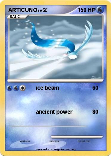 Pokemon ARTICUNO