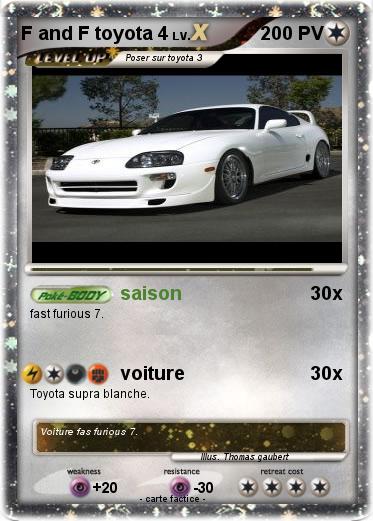 Pokemon F and F toyota 4