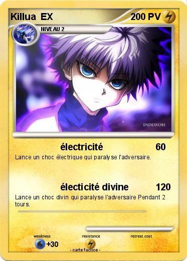 Pokemon Killua  EX