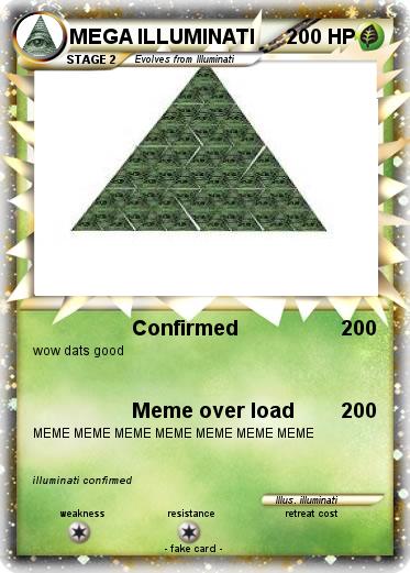 Pokemon MEGA ILLUMINATI