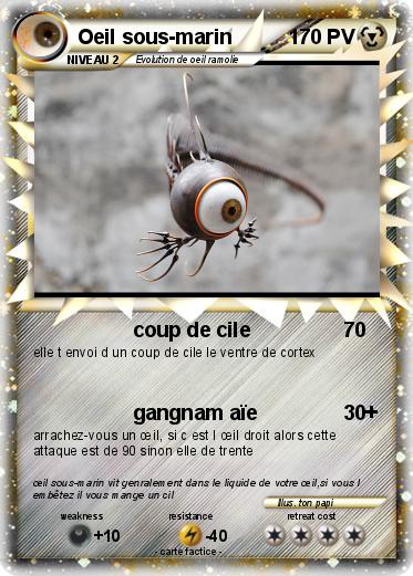 Pokemon Oeil sous-marin