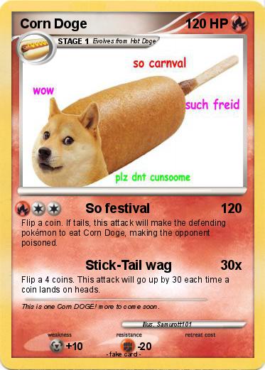 Pokemon Corn Doge