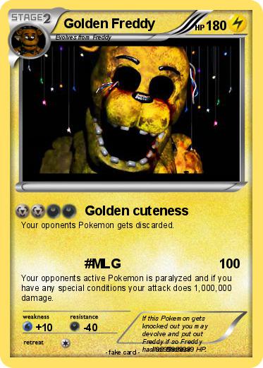 Pokemon Golden Freddy