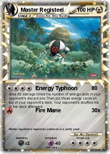 Pokemon Master Registeel