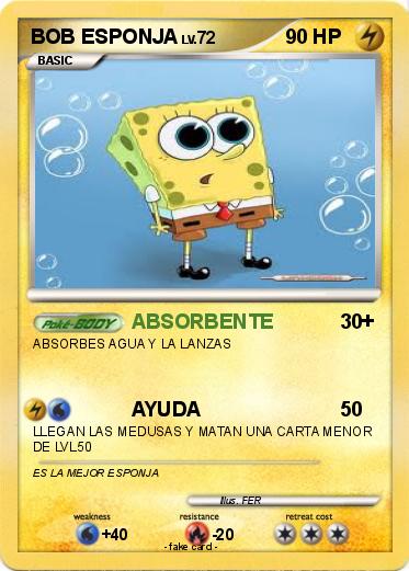 Pokemon BOB ESPONJA