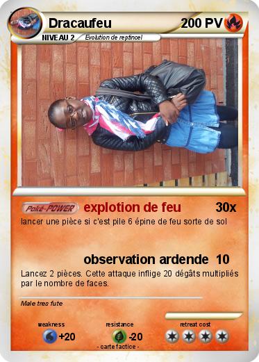 Pokemon Dracaufeu