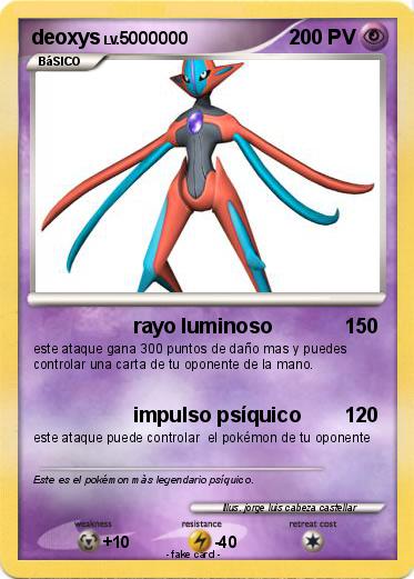 Pokemon deoxys