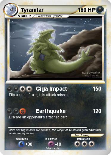 Pokemon Tyranitar