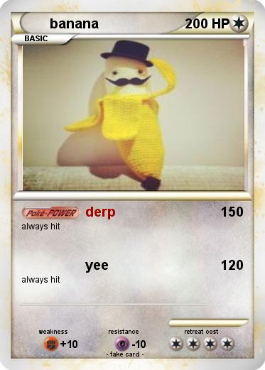Pokemon banana