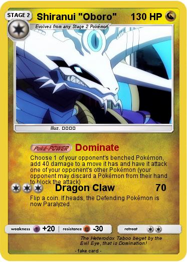 Pokemon Shiranui "Oboro"