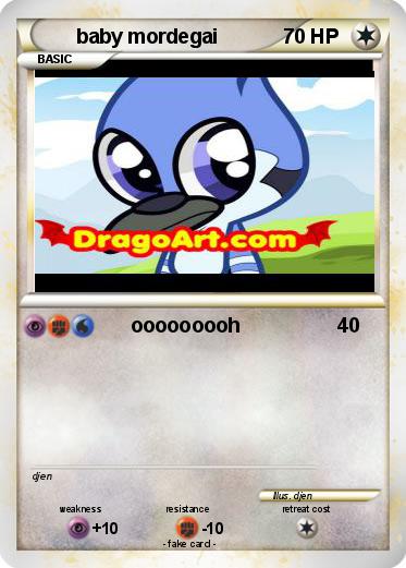 Pokemon baby mordegai