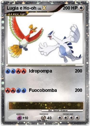 Pokemon Lugia e Ho-oh