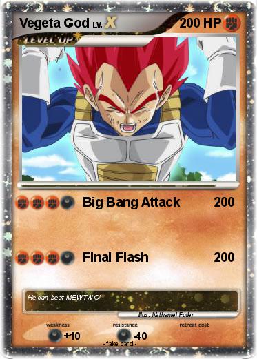 Pokemon Vegeta God