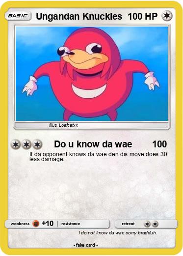 Pokemon Ungandan Knuckles