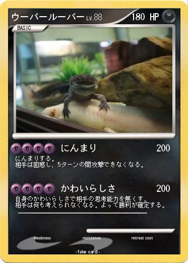 Pokemon ウーパールーパー