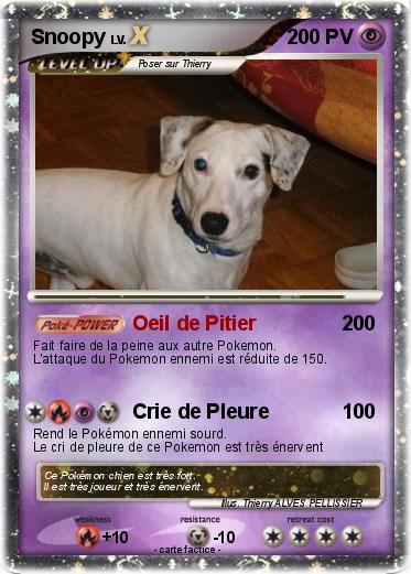 Pokemon Snoopy