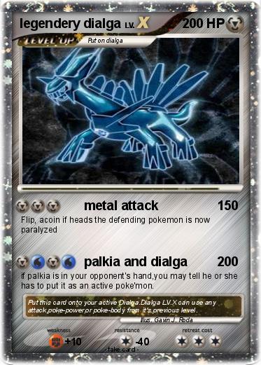 Pokemon legendery dialga