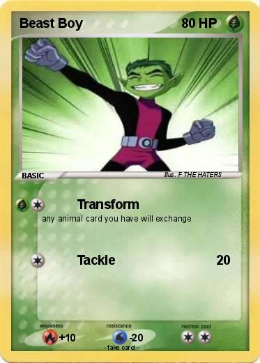Pokemon Beast Boy
