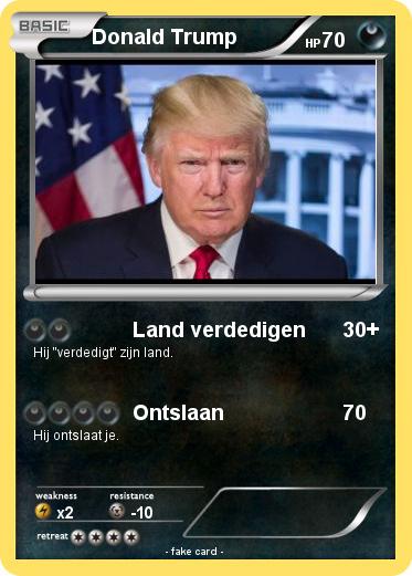 Pokemon Donald Trump