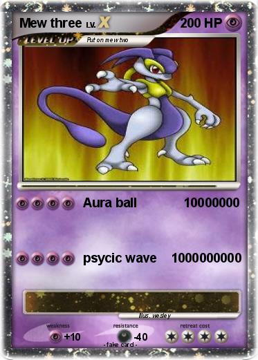 Pokemon Mew three