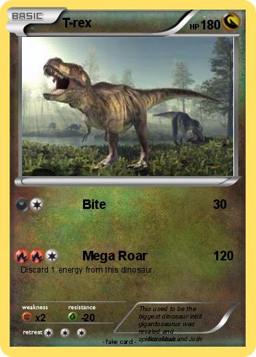 Pokemon T-rex