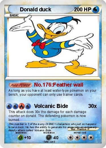 Pokemon Donald duck
