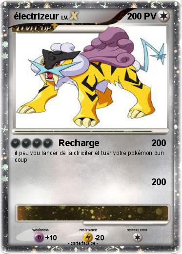 Pokemon électrizeur
